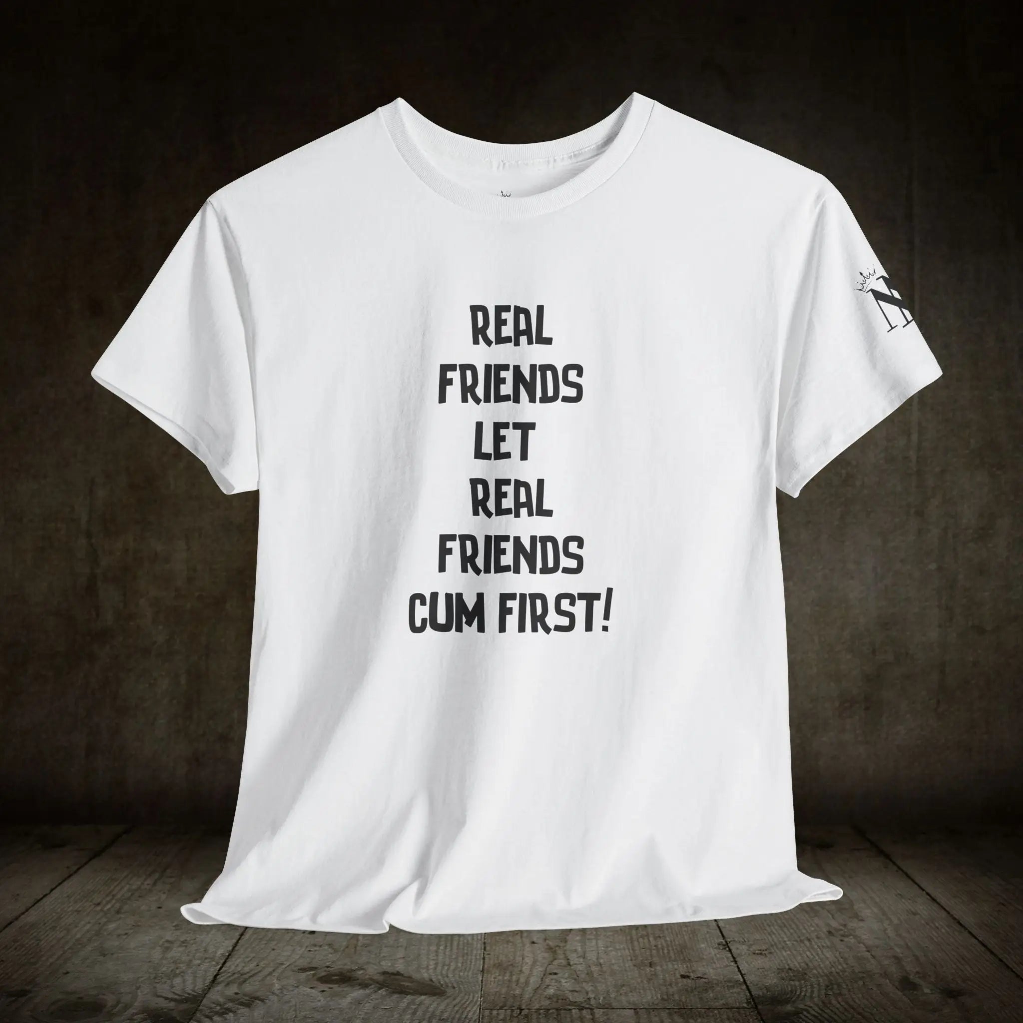 Real Friends | Mix & Match 100% Cotton Unisex Fun-Flirty Lovers’ Tees