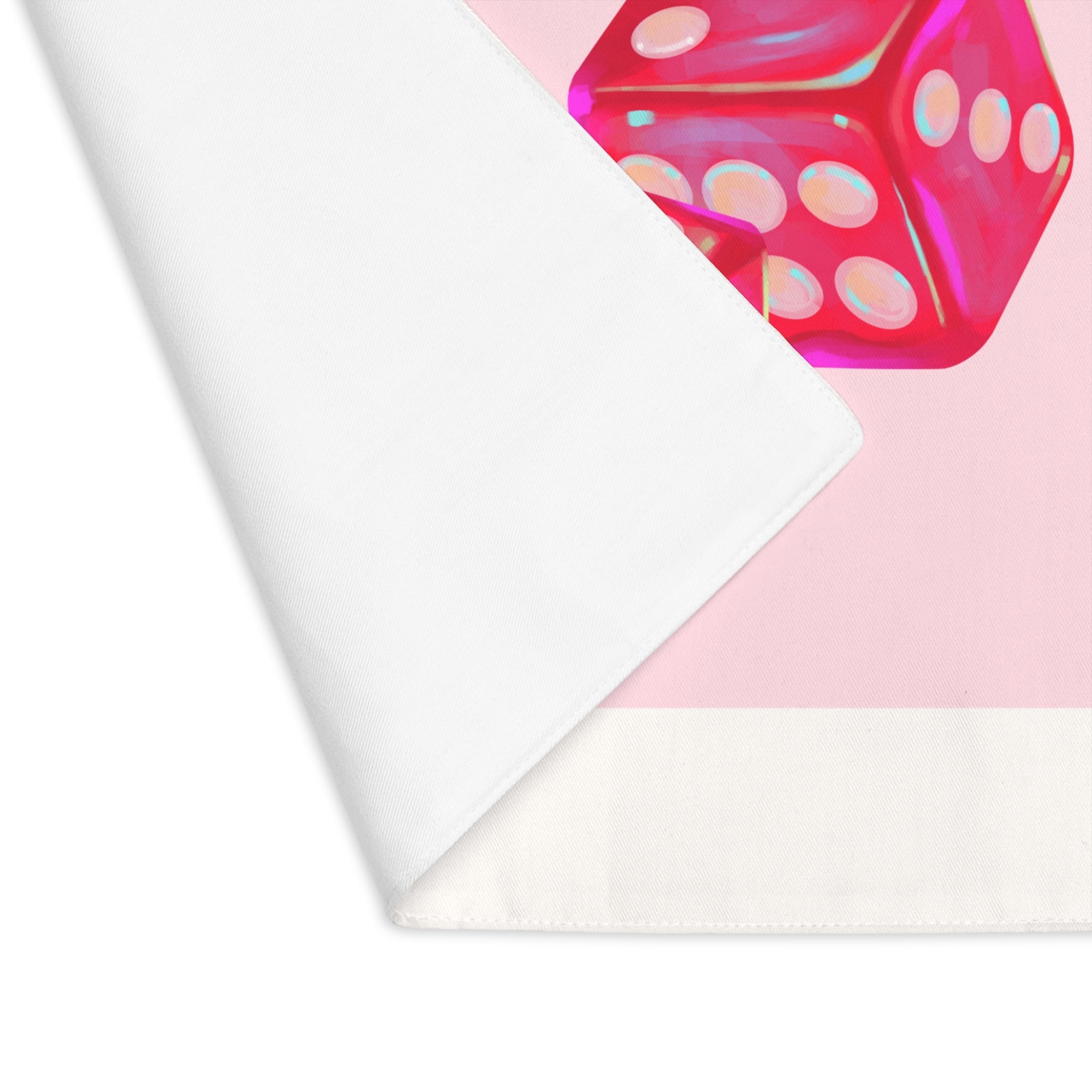 Lucky Pink Dice | Mix & Match Playful Fun-Flirty Lovers’ Toy Mats