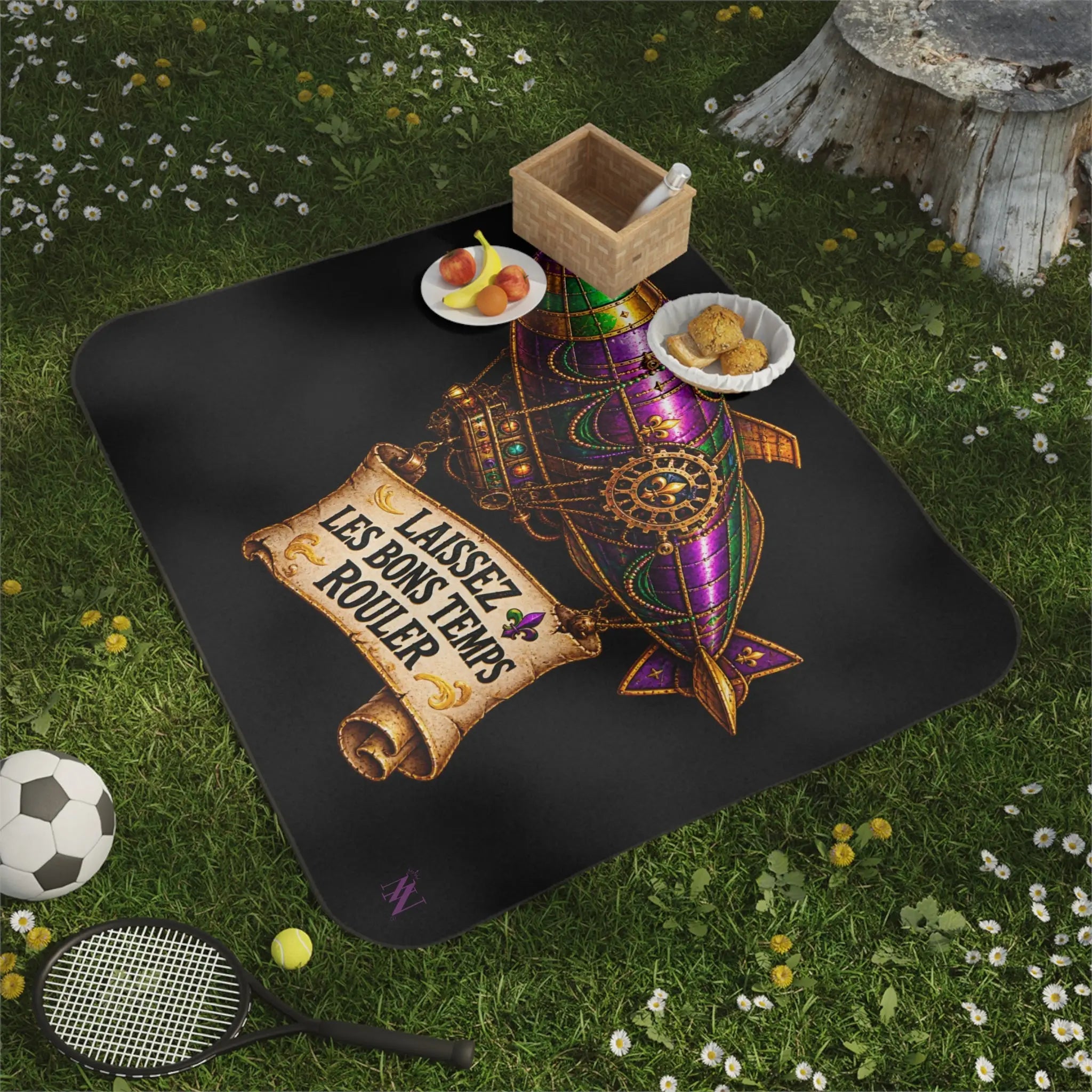 Laissez Les Bons Temps Rouler Blimp Water-Resistant Sex Blanket