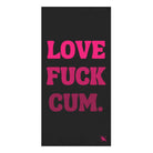 Love Fuck Cum. | Nectar Napkins XL Fun-Flirty Lovers’ Towels