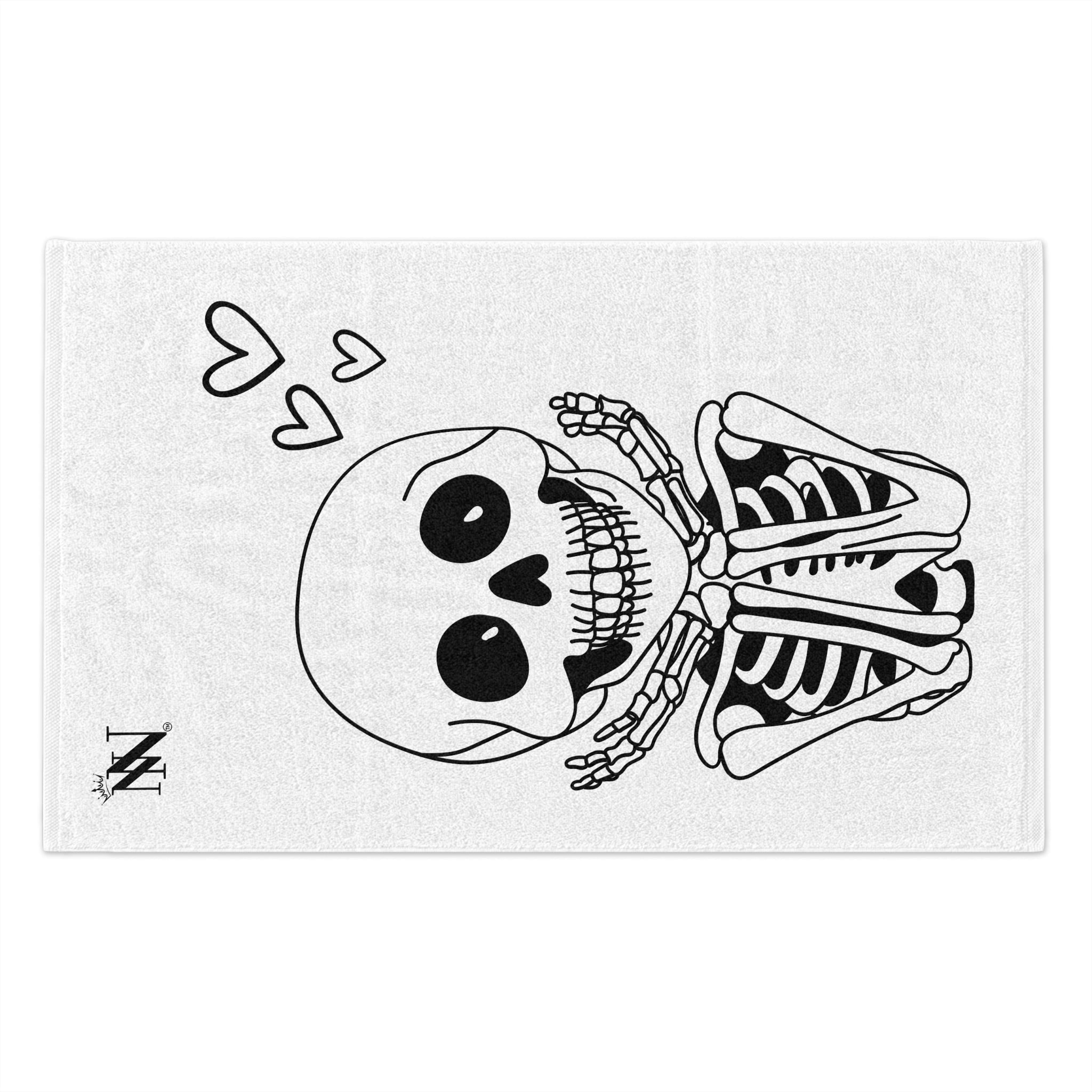 So In Love Skeleton | Mix & Match Soft Fun-Flirty Lovers’ Towels