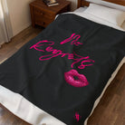 No Regrets Kiss Mark Blanket