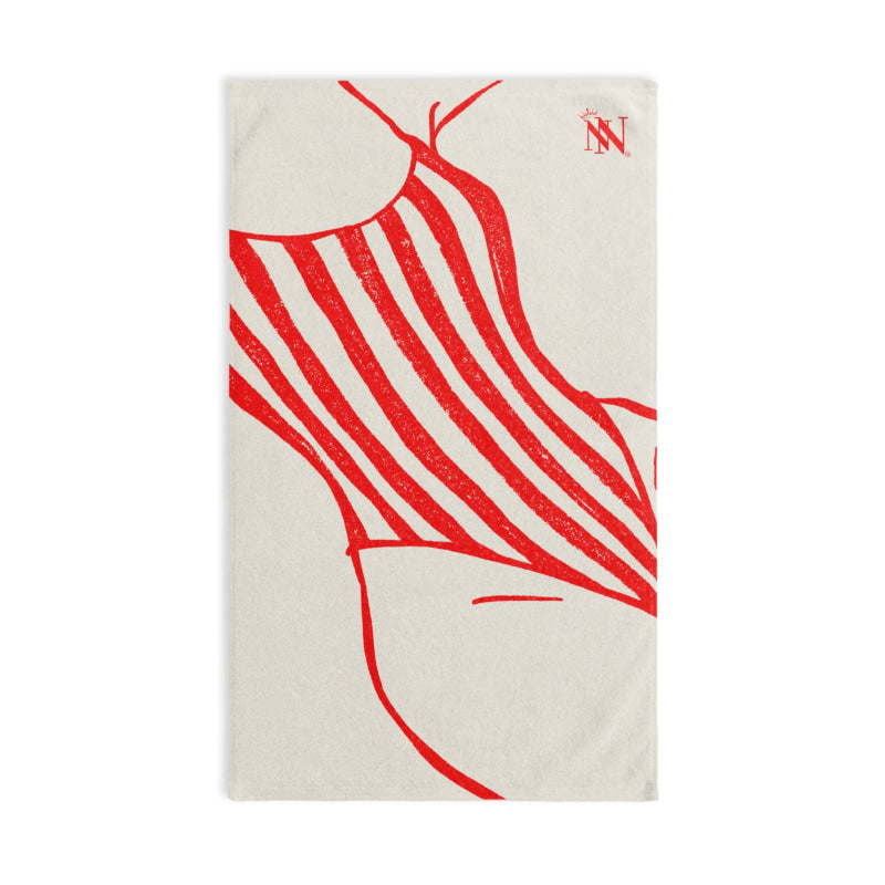 Vintage Swimsuit Poster | Mix & Match Classic Fun-Flirty Lovers’ Towels