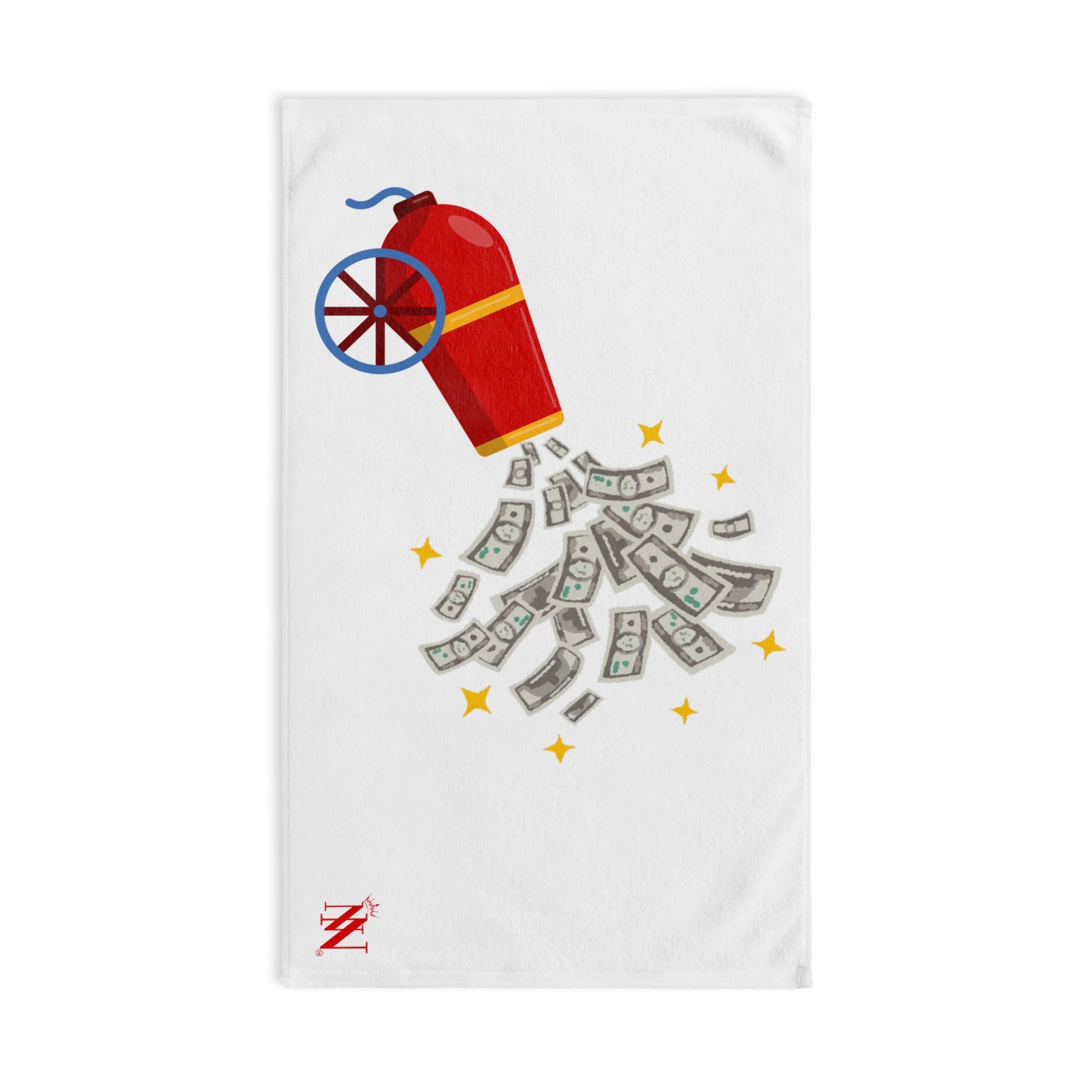 Money Shot Cannon Emoji | Mix & Match Original Fun-Flirty Lovers’ Towels