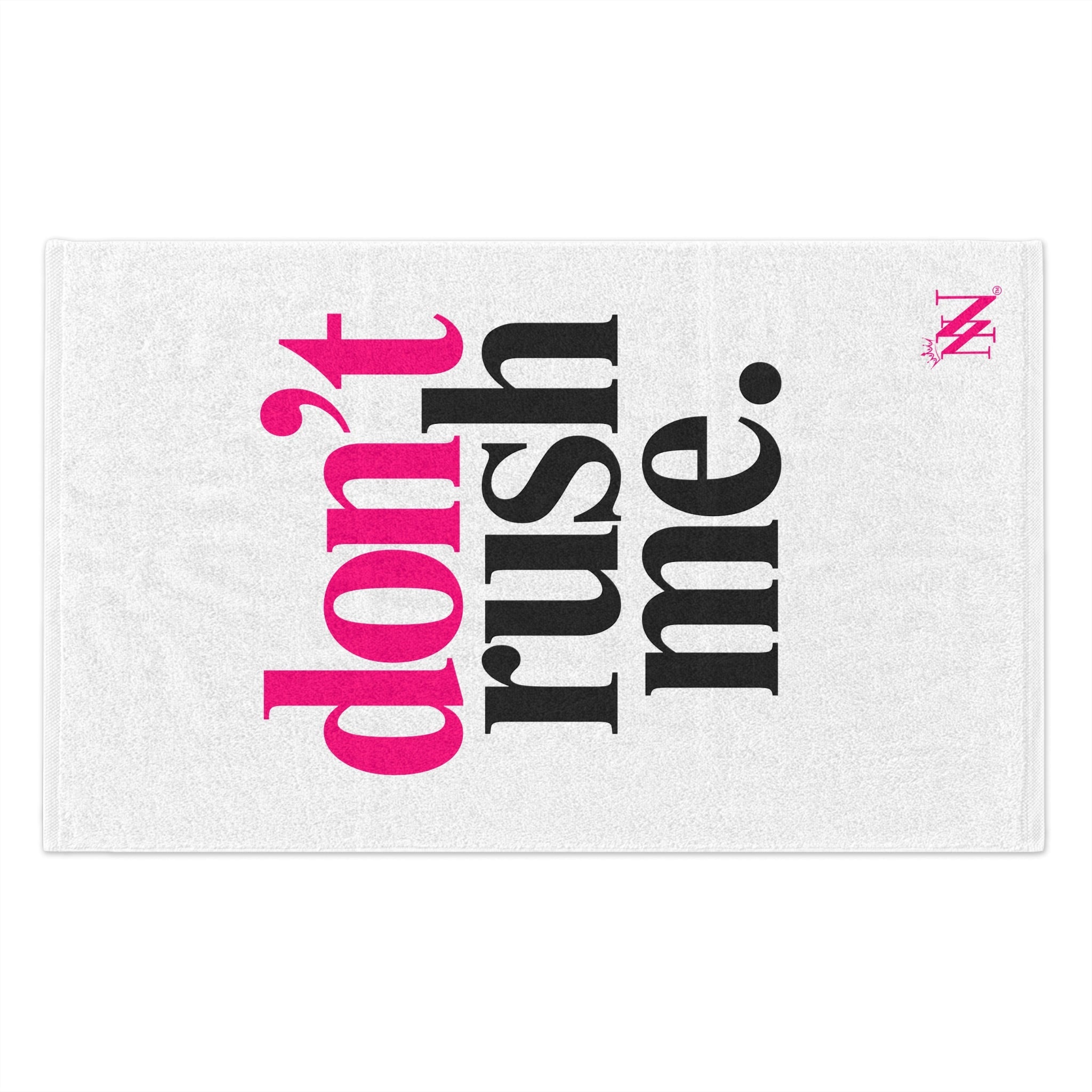 Don’t Rush Me | Mix & Match Soft Fun-Flirty Lovers’ Towels