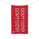 Don’t Stop! Don’t Stop Red | Mix & Match Classic Fun-Flirty Lovers’ Towels