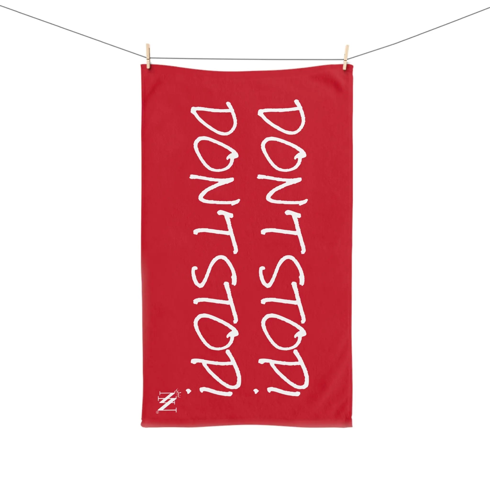 Don’t Stop! Don’t Stop Red Sex Towel