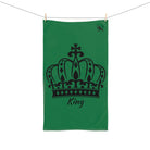 Large Crown King Green | Mix & Match Classic Fun-Flirty Lovers’ Towels