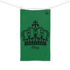 Large Crown King Green | Mix & Match Classic Fun-Flirty Lovers’ Towels