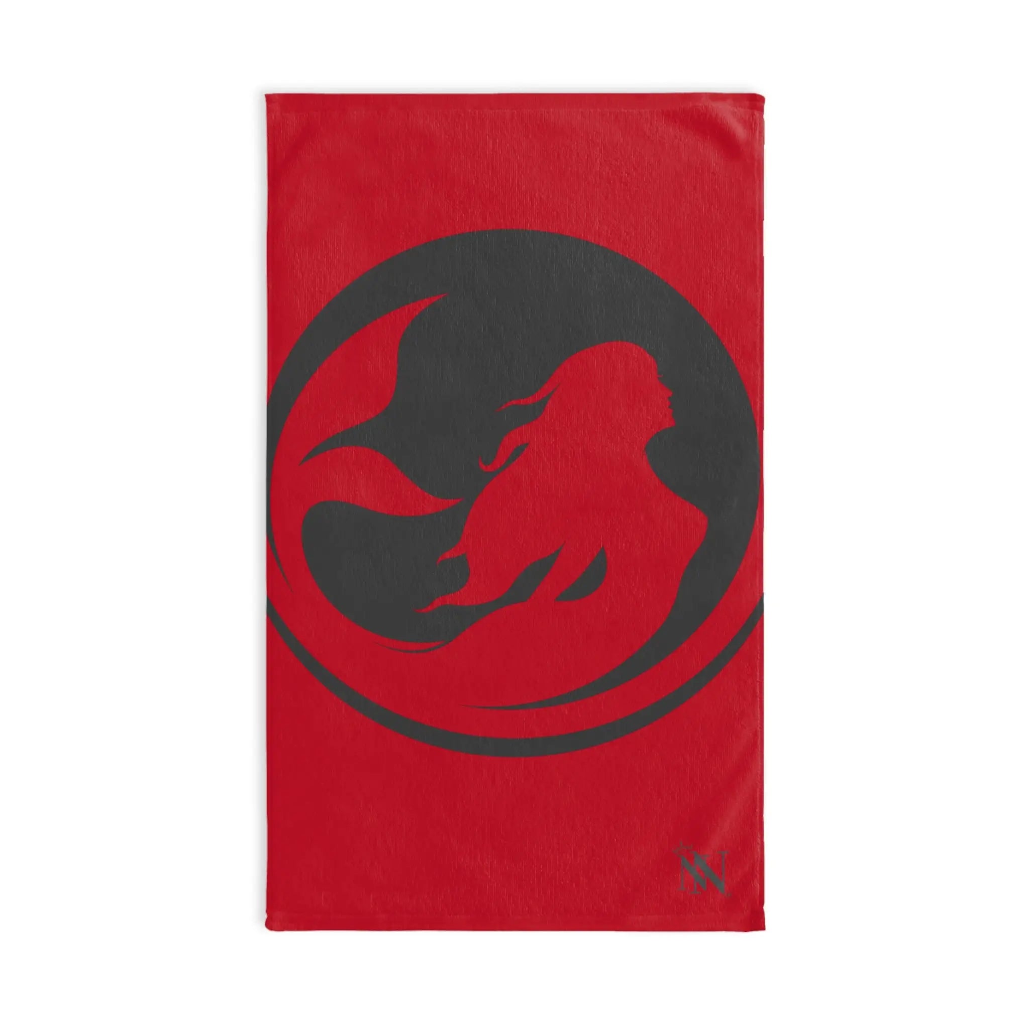 Mermaid Eclipse Red Cum Towel