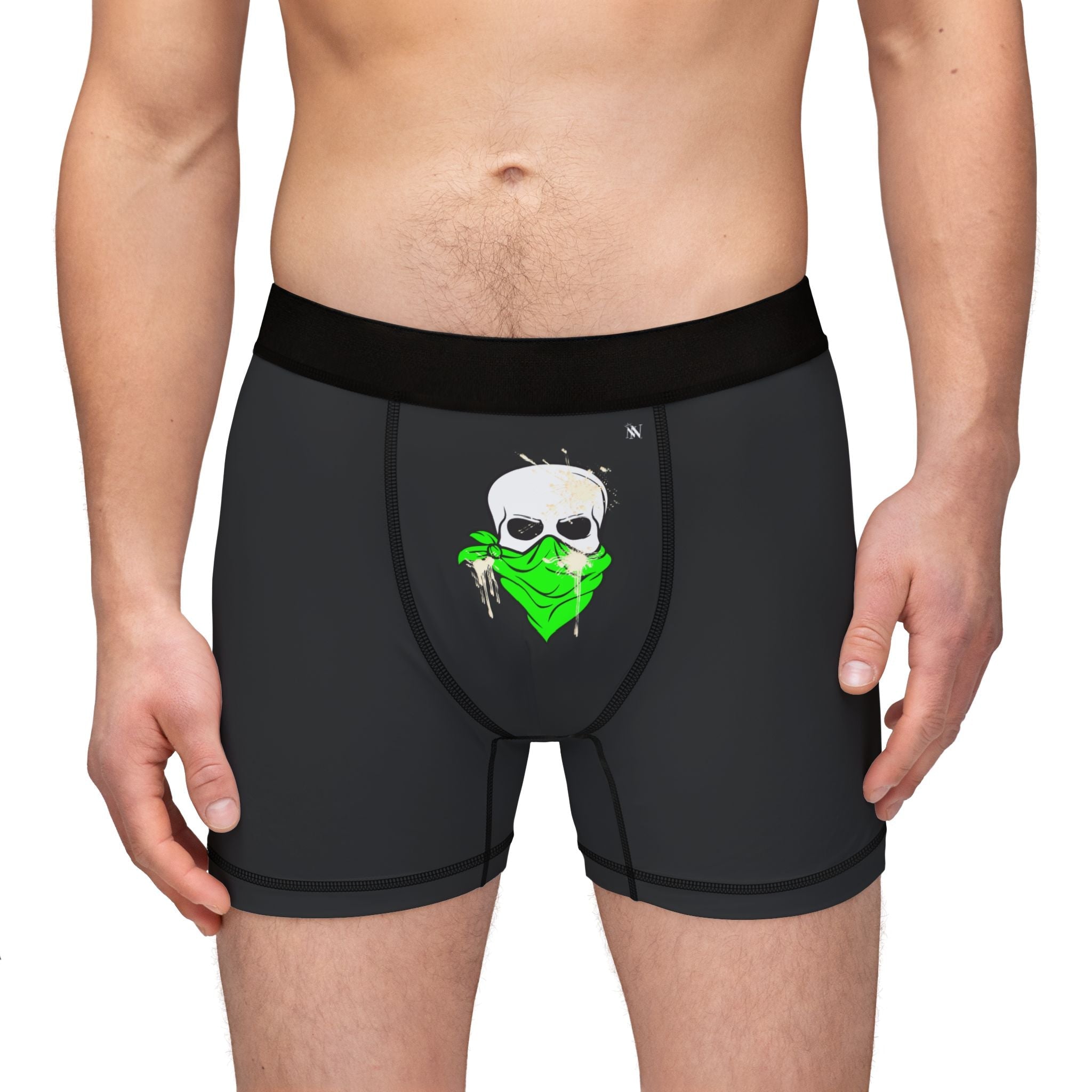 Green Cum Bandit | Mix & Match Fun-Flirty Lovers’ Boxer Briefs