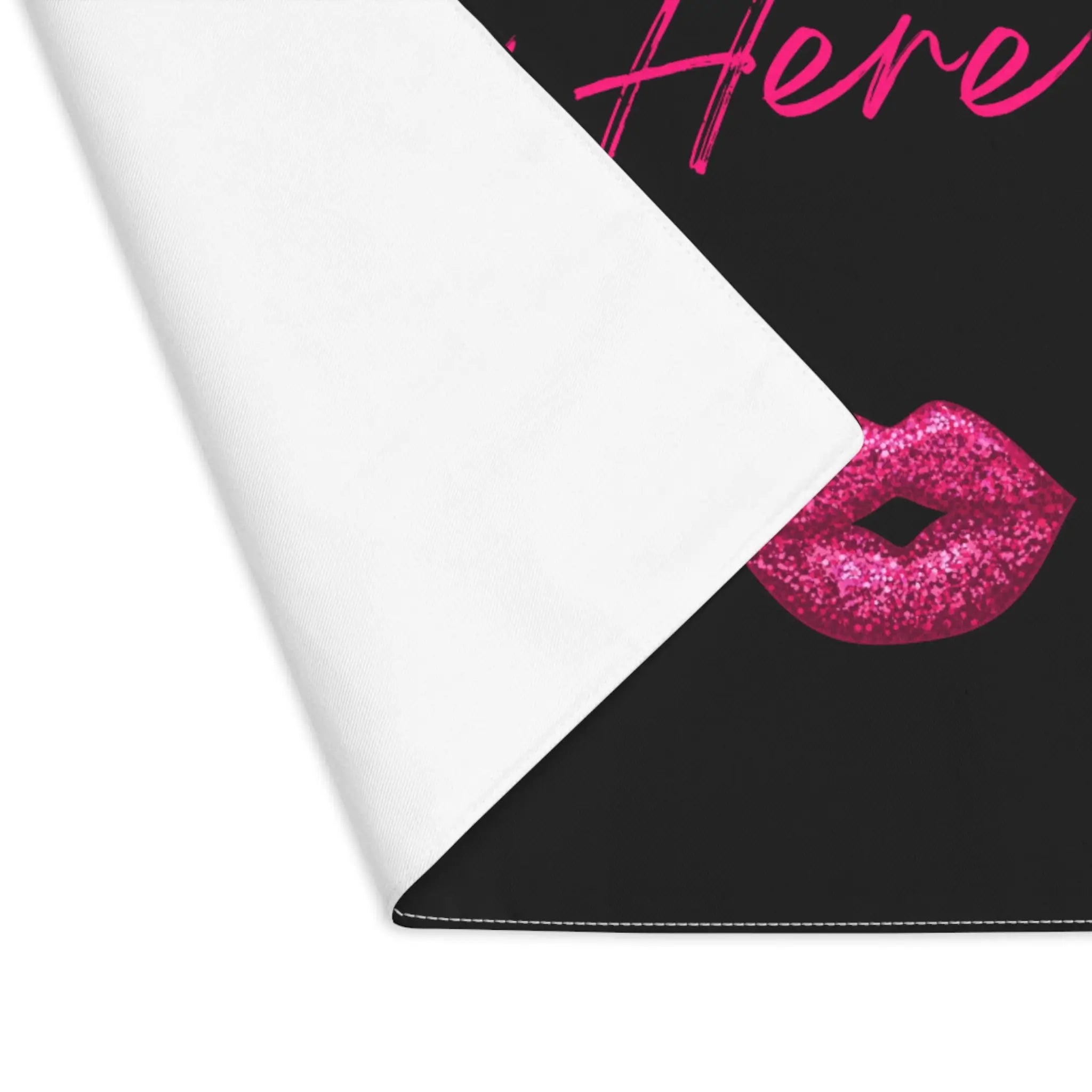 Cum Here Baby Kiss Mark Sex Toy Mat