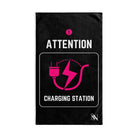 Attention Charging Station | Mix & Match Classic Fun-Flirty Lovers’ Towels