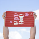 In Bed Mood Hearts | Mix & Match Soft Fun-Flirty Lovers’ Towels