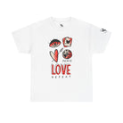 Peace Love Repeat Romantic Couples Sex Gifts Unisex T-Shirt