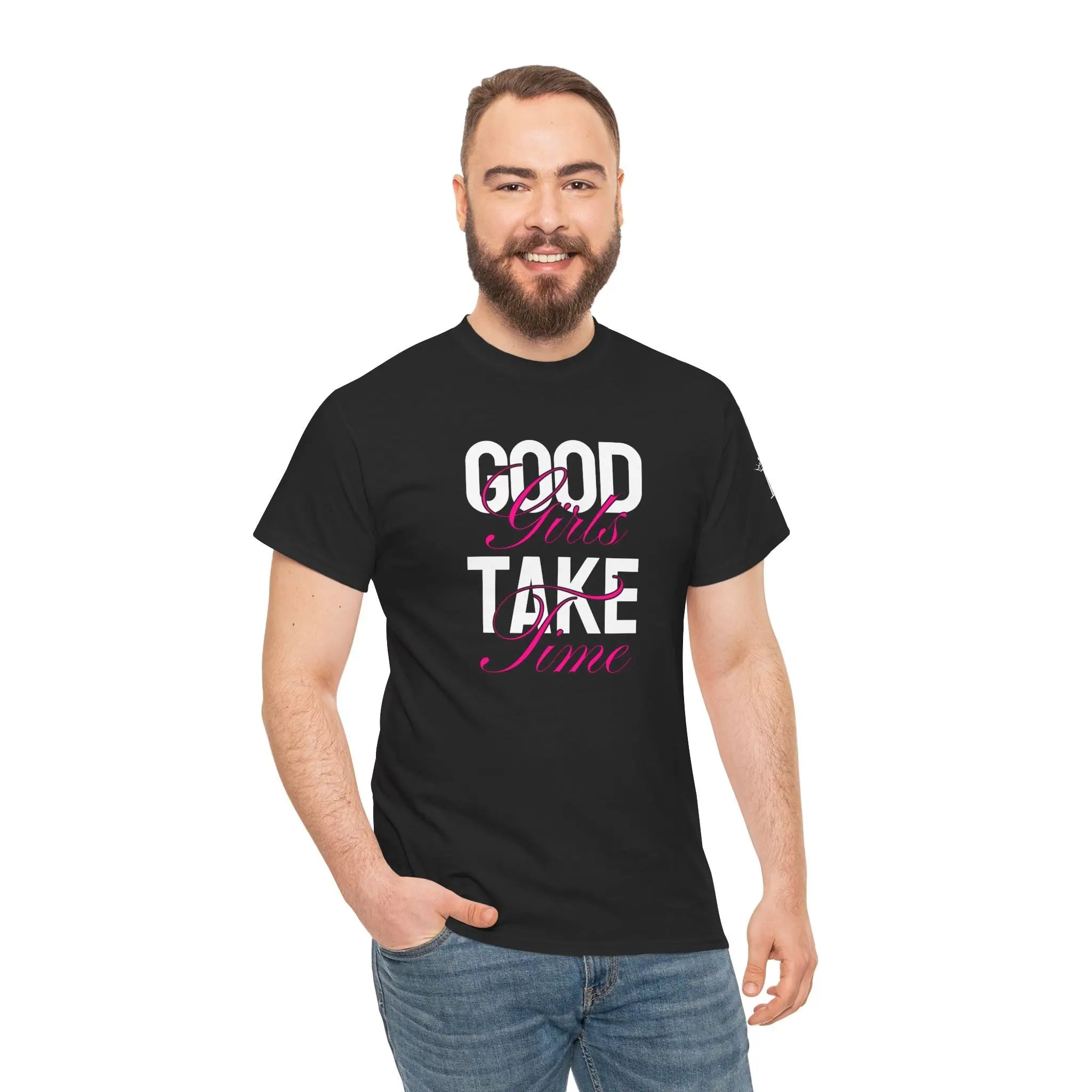 Good Girls Take Time | Mix & Match Cotton Unisex Fun-Flirty Lovers’ T-Shirts