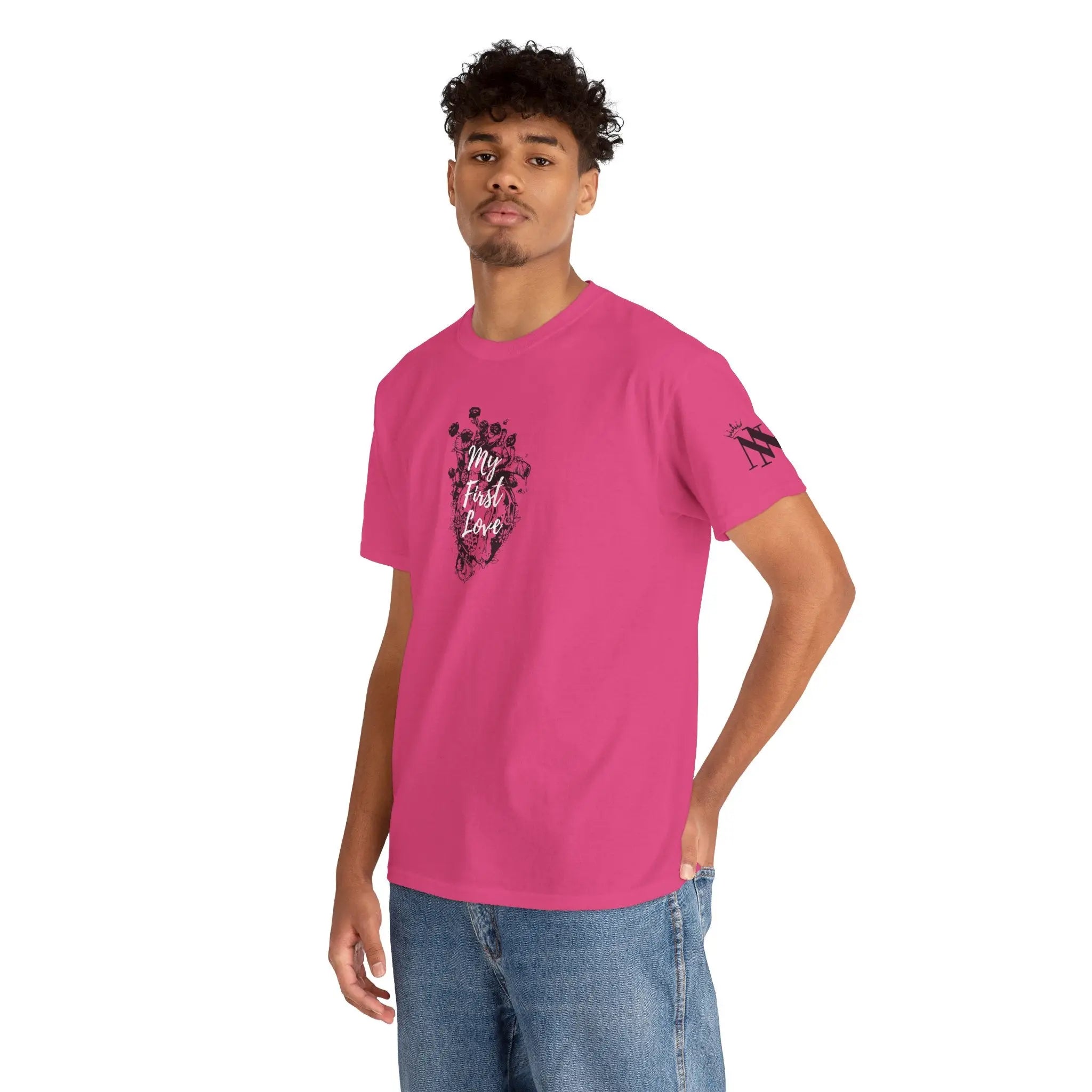 My First Love Real Heart & Flowers | Nectar Napkins Fun-Flirty Lovers’ T-Shirts