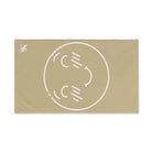 Yes Emoji Gold | Mix & Match Classic Fun-Flirty Lovers’ Towels