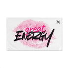 Great Energy Kiss | Mix & Match Classic Fun-Flirty Lovers’ Towels
