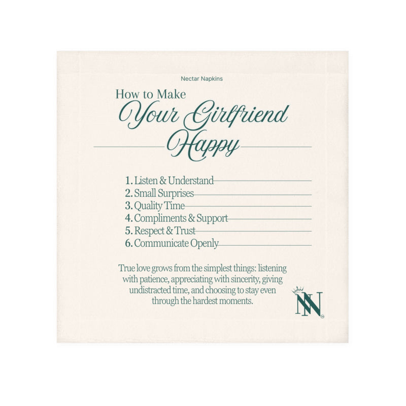 How to Make Your Girlfriend Happy | Mix & Match Lils’ Fun-Flirty Lovers’ Towels