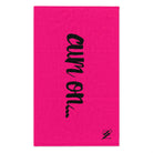 Cum On... Signature Pink | Mix & Match Soft Fun-Flirty Lovers’ Towels