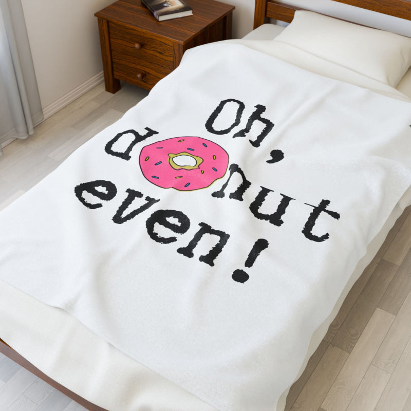 Oh Donut Even! | Mix & Match Soft Fun-Flirty Lovers’ Blankets
