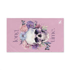Long Time. Skull Floral | Nectar Napkins Classic Fun-Flirty Lovers’ Towels