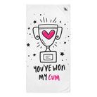 You’ve Won My Cum | Mix & Match XL Fun-Flirty Lovers’ Towels