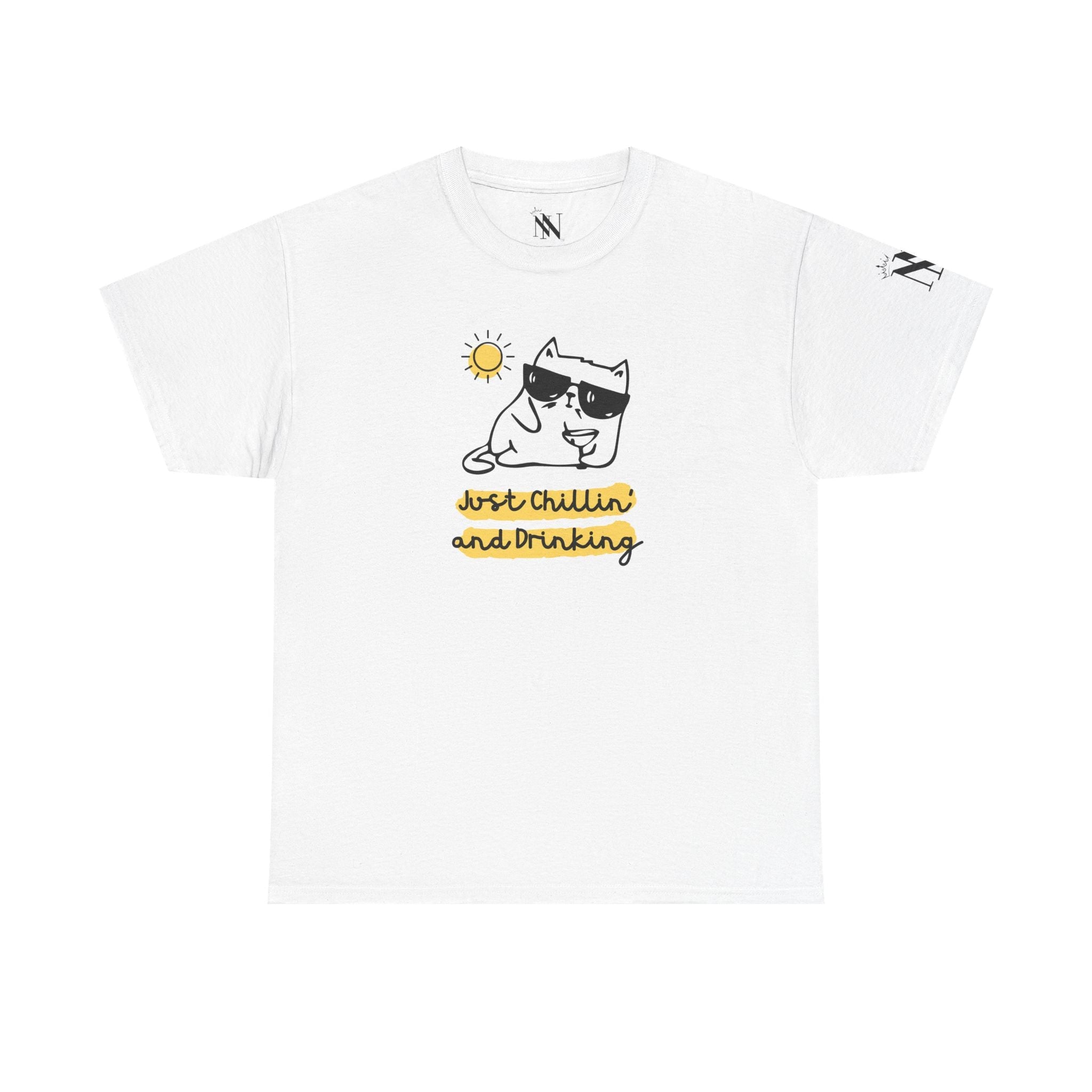 Chillin’ & Drinking | Mix & Match Cotton Unisex Fun-Flirty Lovers’ T-Shirts