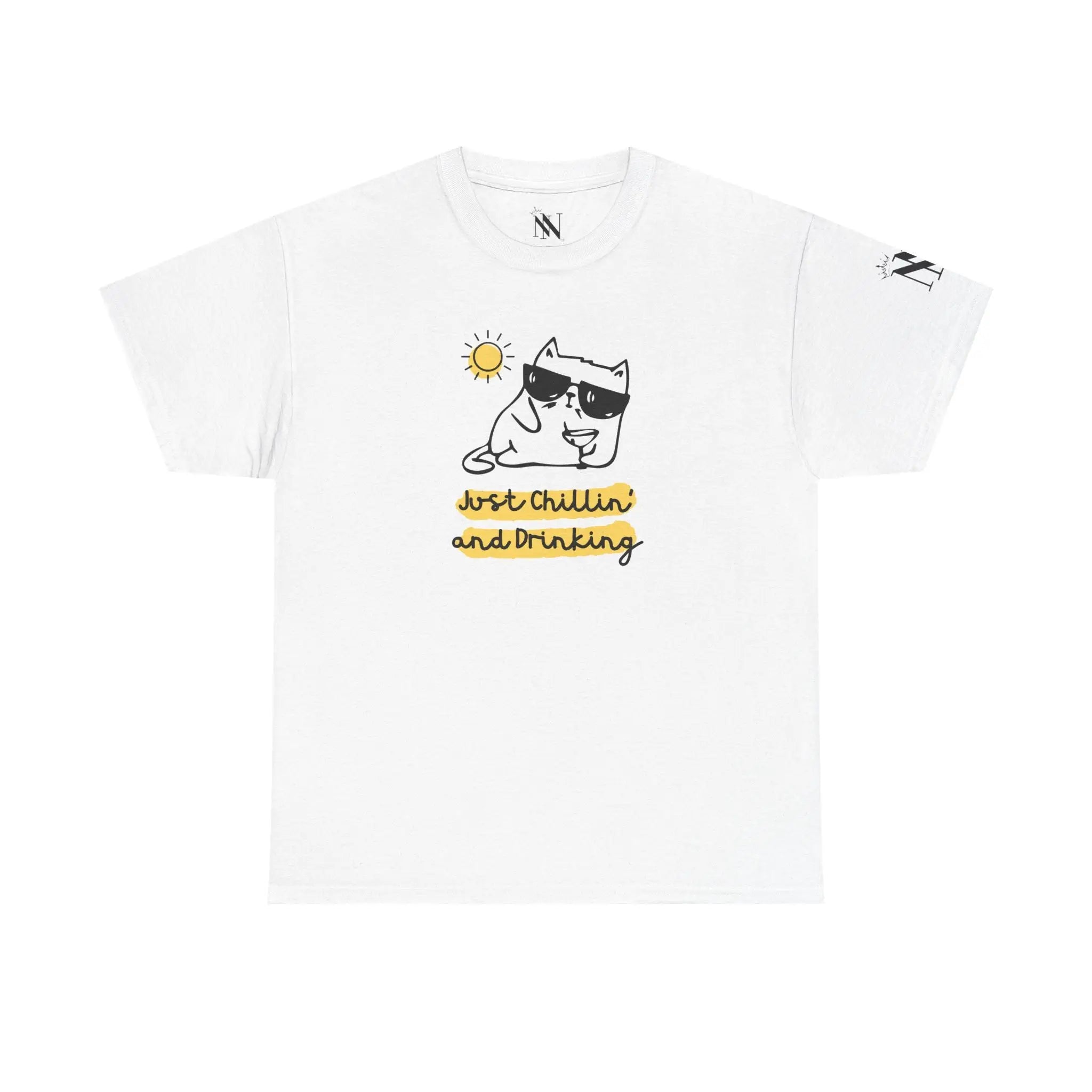 Chillin’ & Drinking | Mix & Match Cotton Unisex Fun-Flirty Lovers’ T-Shirts
