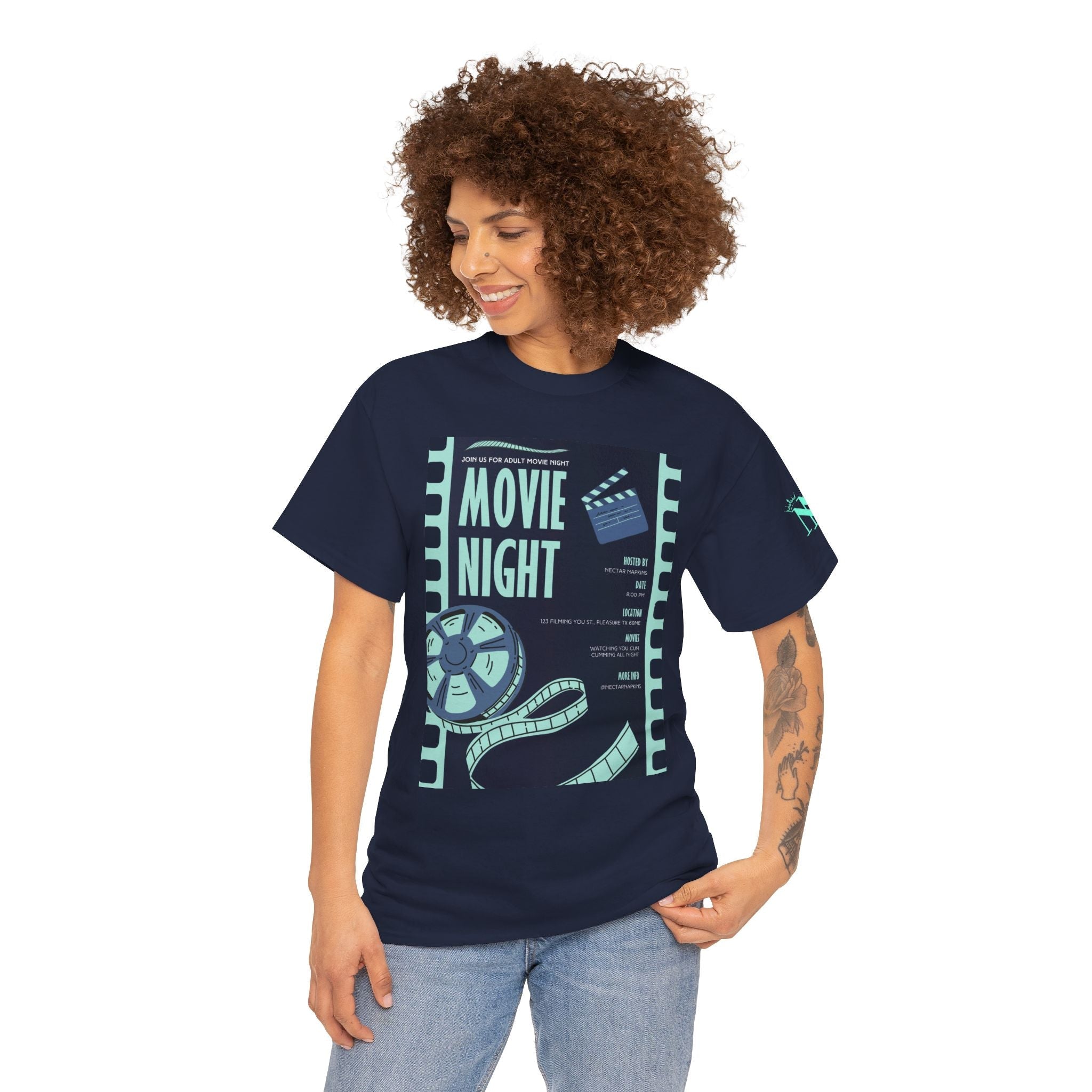 Adult Movie Night | Mix & Match 100% Cotton Unisex Fun-Flirty Lovers’ Tees