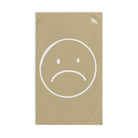 Sad Emoji Gold Cum Towel