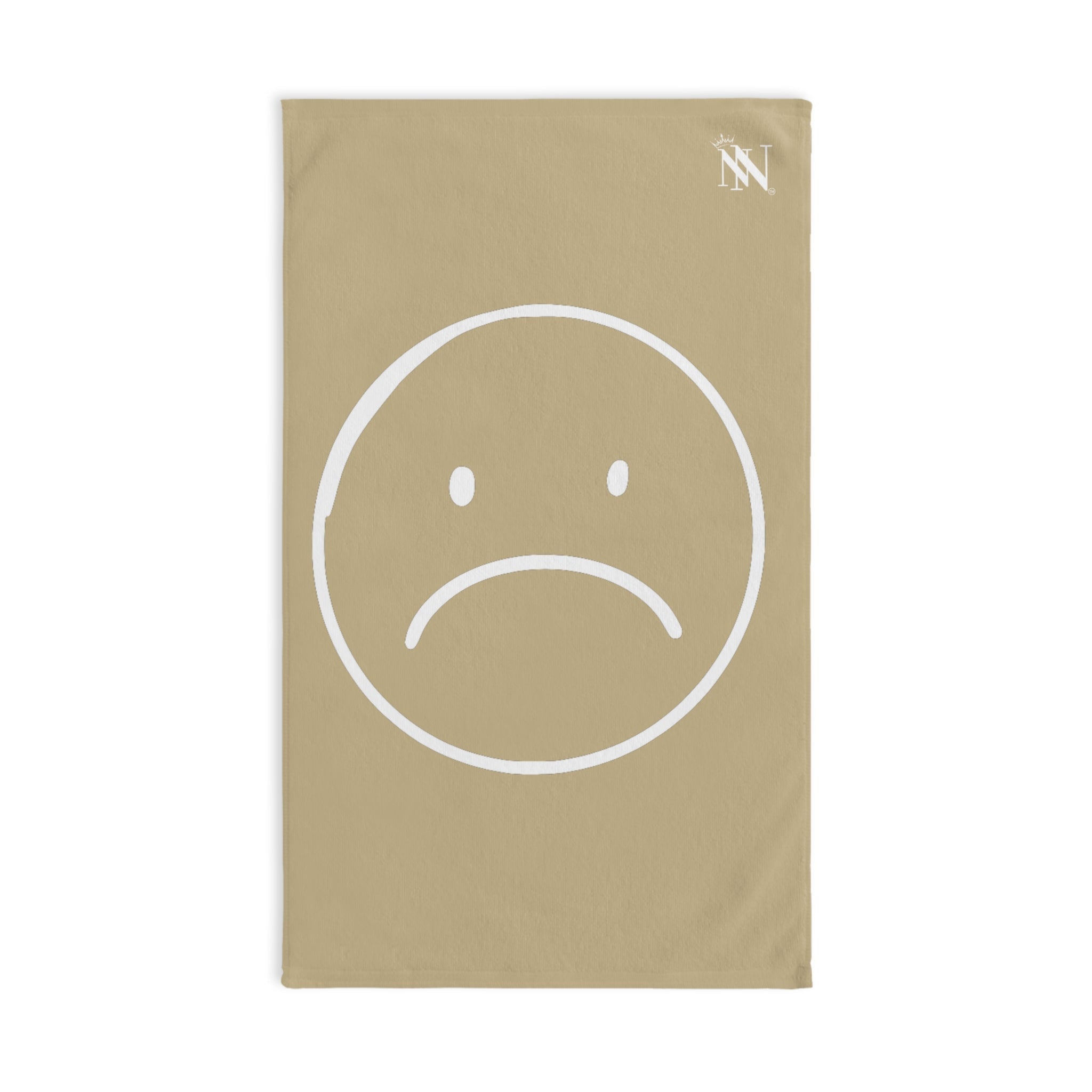 Sad Emoji Gold Cum Towel
