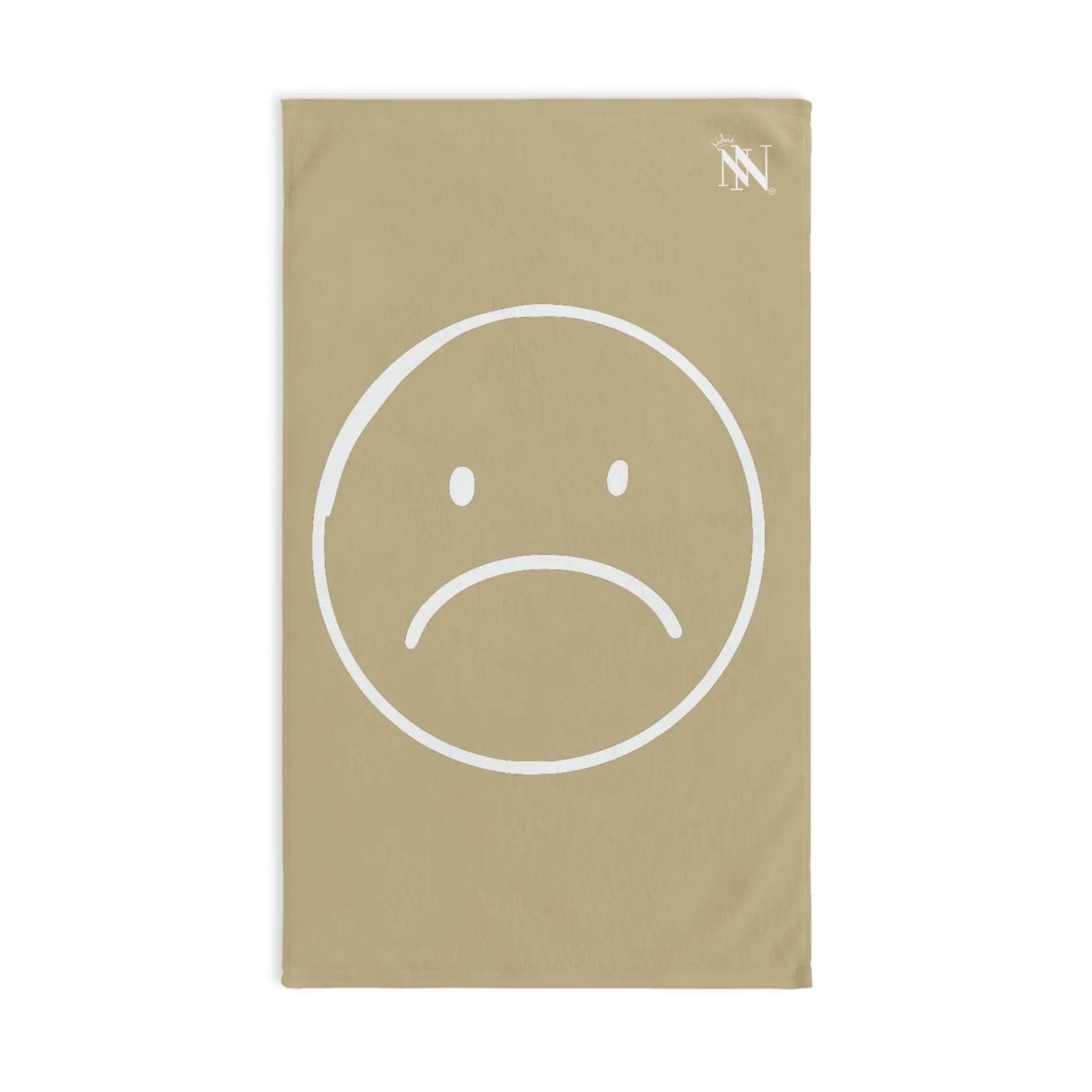 Sad Emoji Gold Cum Towel