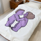 Naked Couple Emoji | Mix & Match Velveteen Fun-Flirty Lovers’ Blankets