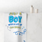 Just a Boy Cum Ideas Extra Large Towel
