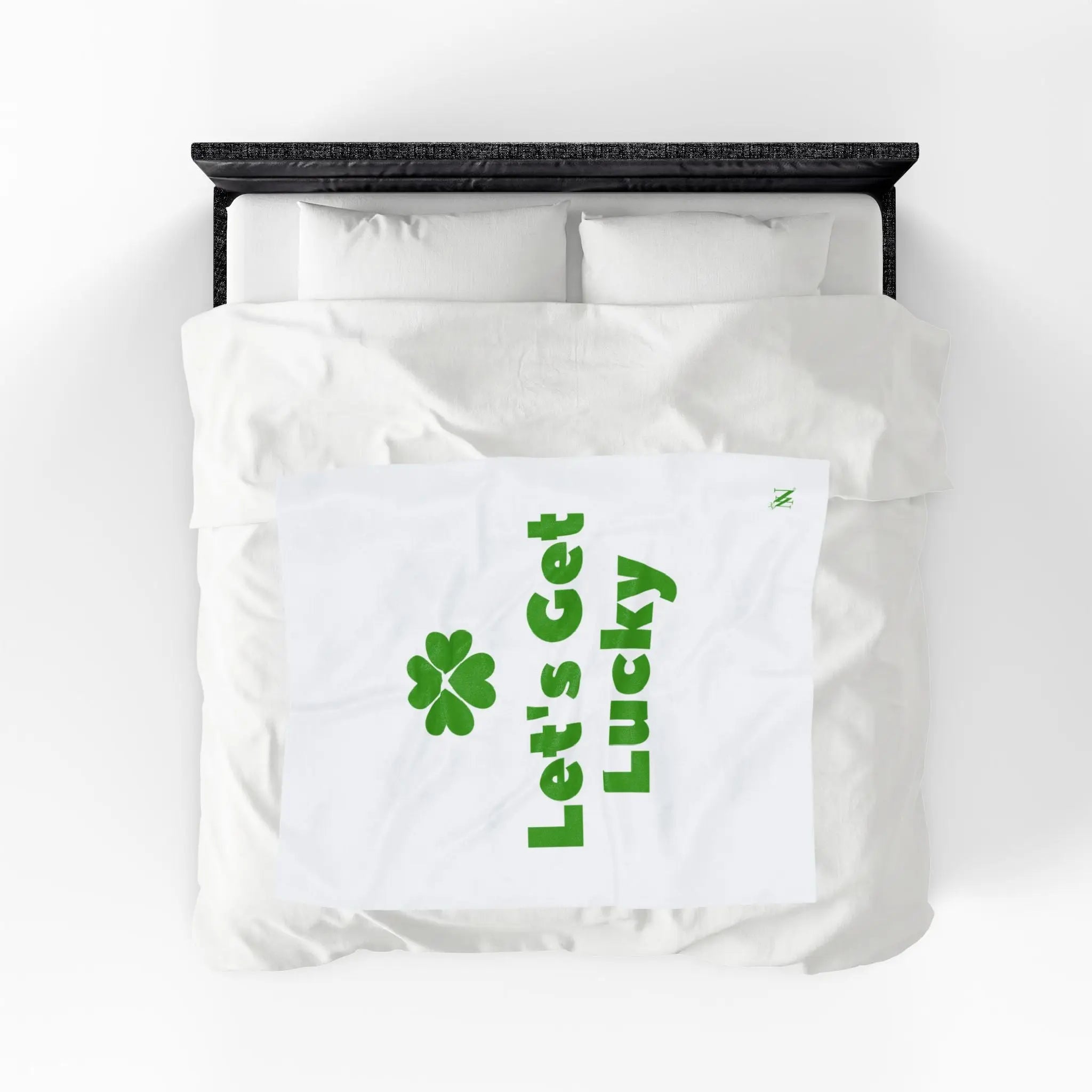 Let’s Get Lucky St. Patrick’s Day | Mix & Match Soft Fun-Flirty Lovers’ Blankets