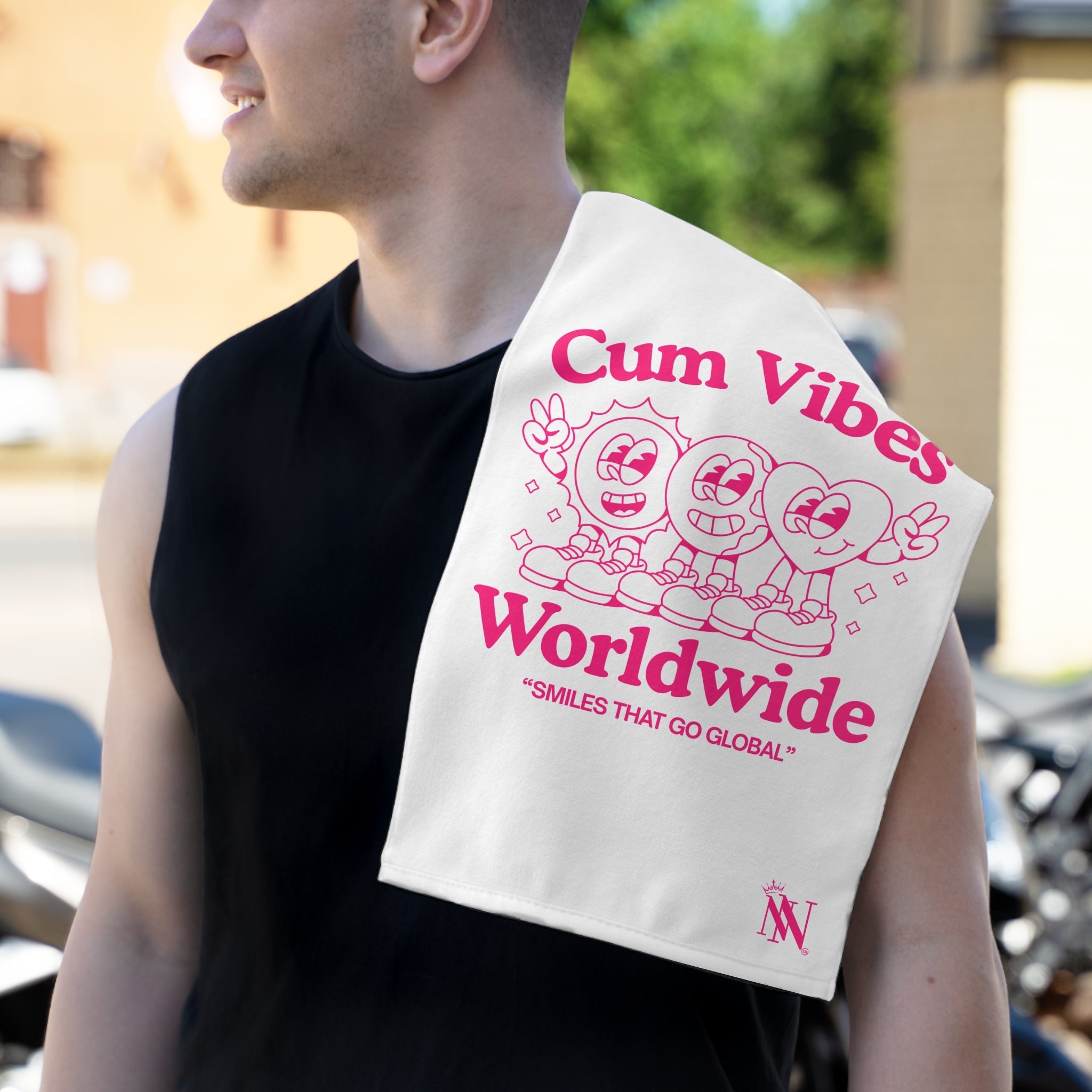 Cum Vibes Worldwide | Mix & Match Soft Fun-Flirty Lovers’ Towels