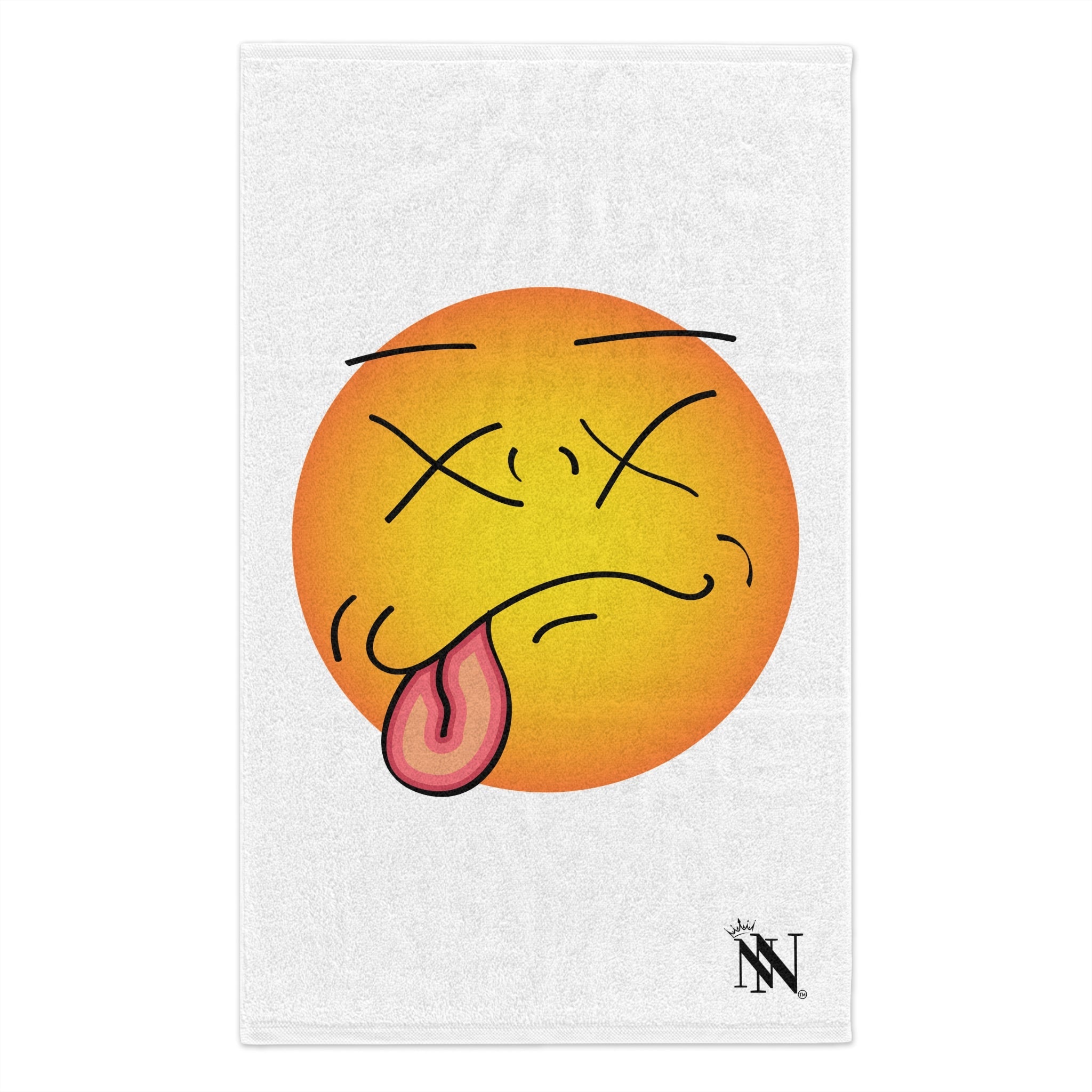 Knocked Out Emoji | Mix & Match Soft Fun-Flirty Lovers’ Towels