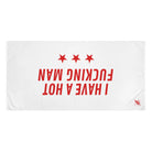 I Have a Hot Fucking Man | Mix & Match XL Fun-Flirty Lovers’ Towels