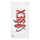 Heart Arrow Sex | Mix & Match XL Fun-Flirty Lovers’ Towels