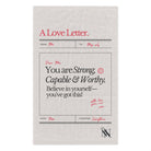 A Love Letter to Myself | Mix & Match Soft Fun-Flirty Lovers’ Towels