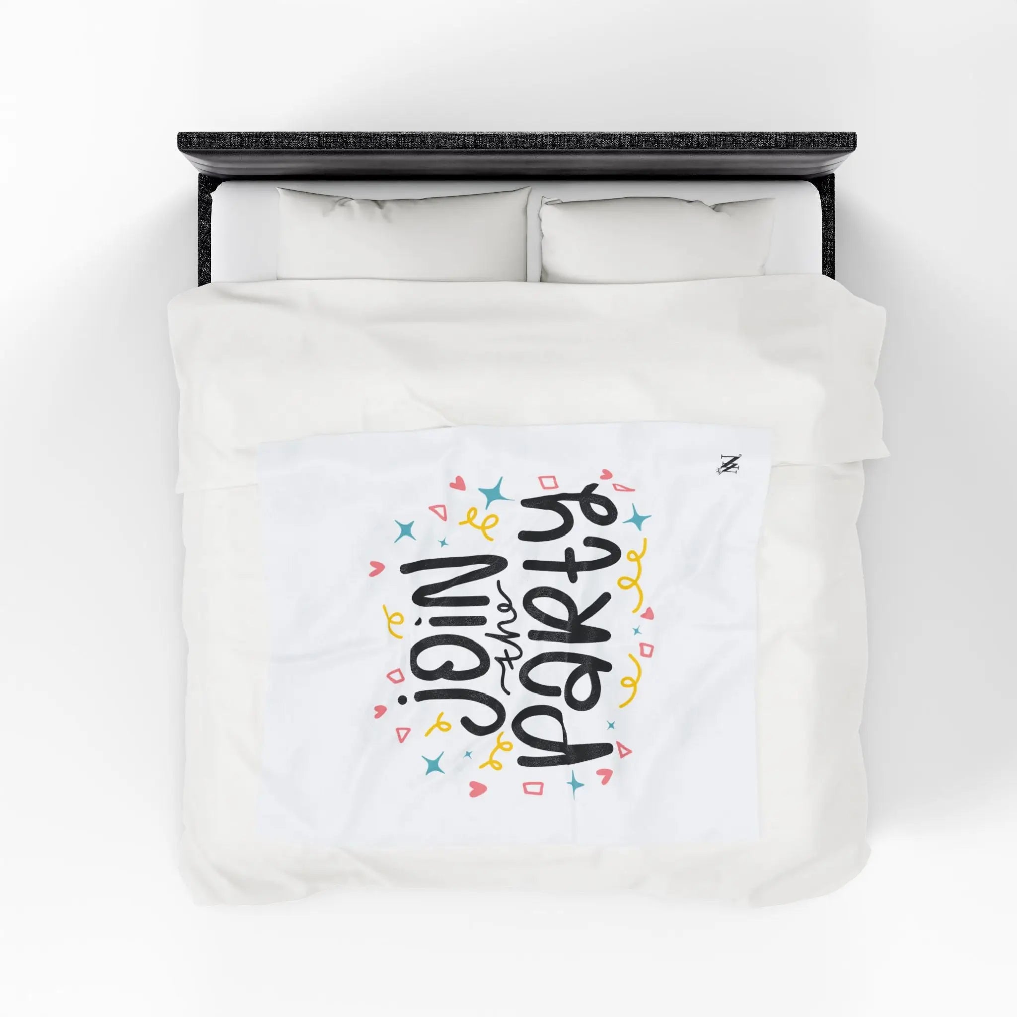 Join the Party | Mix & Match Velveteen Fun-Flirty Lovers’ Blankets