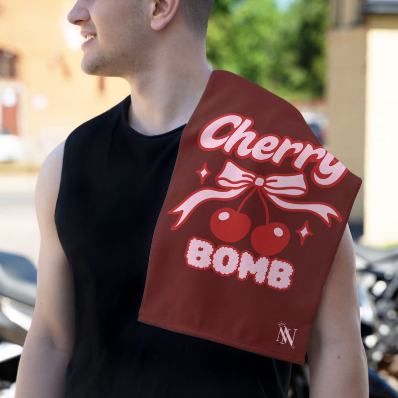 Cherry Bomb | Mix & Match Soft Fun-Flirty Lovers’ Towels