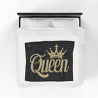Gold Queen | Mix & Match Velveteen Fun-Flirty Lovers’ Blankets