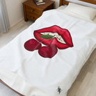 Bite My Cherries | Mix & Match Velveteen Fun-Flirty Lovers’ Blankets