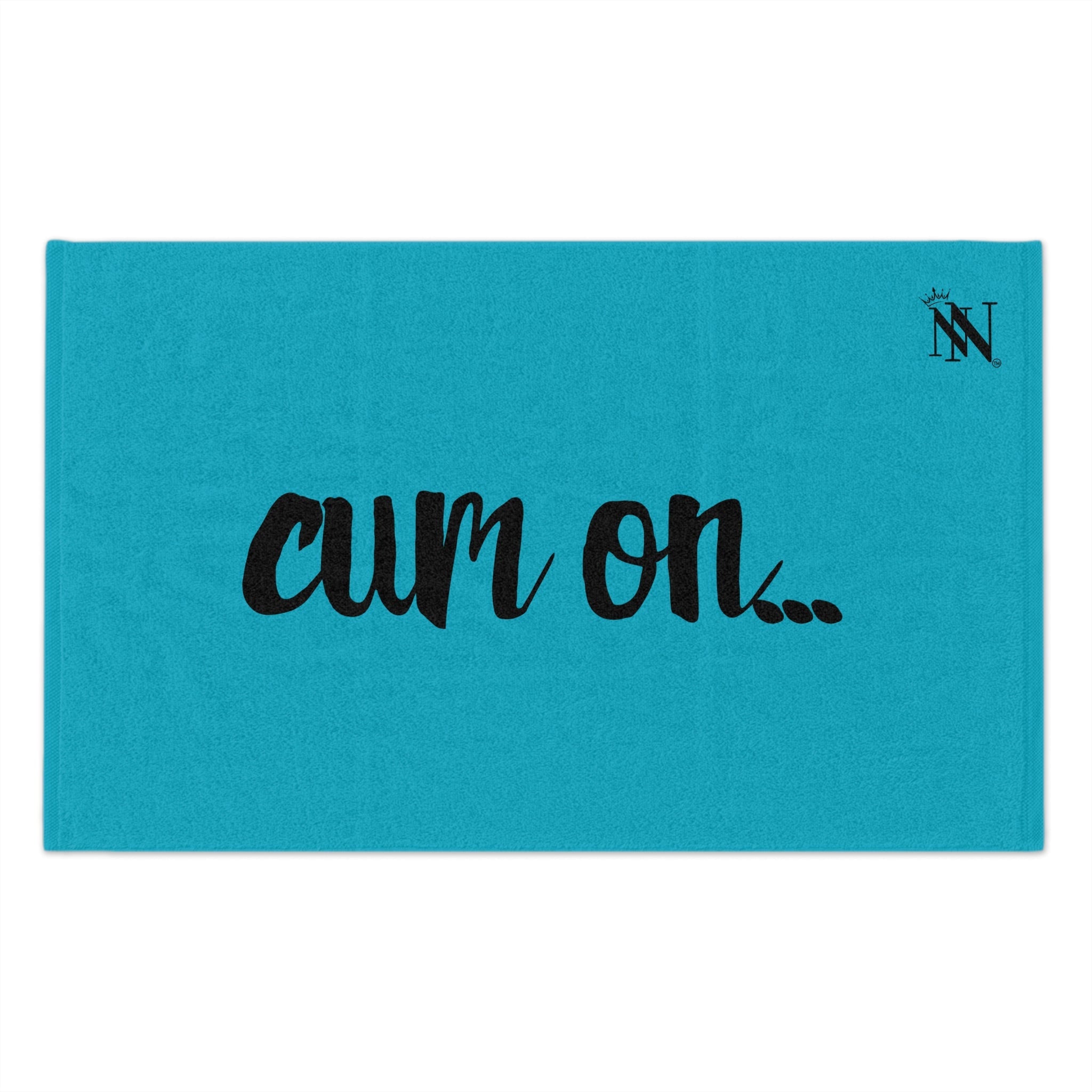 Cum On... Teal | Mix & Match Soft Fun-Flirty Lovers’ Towels