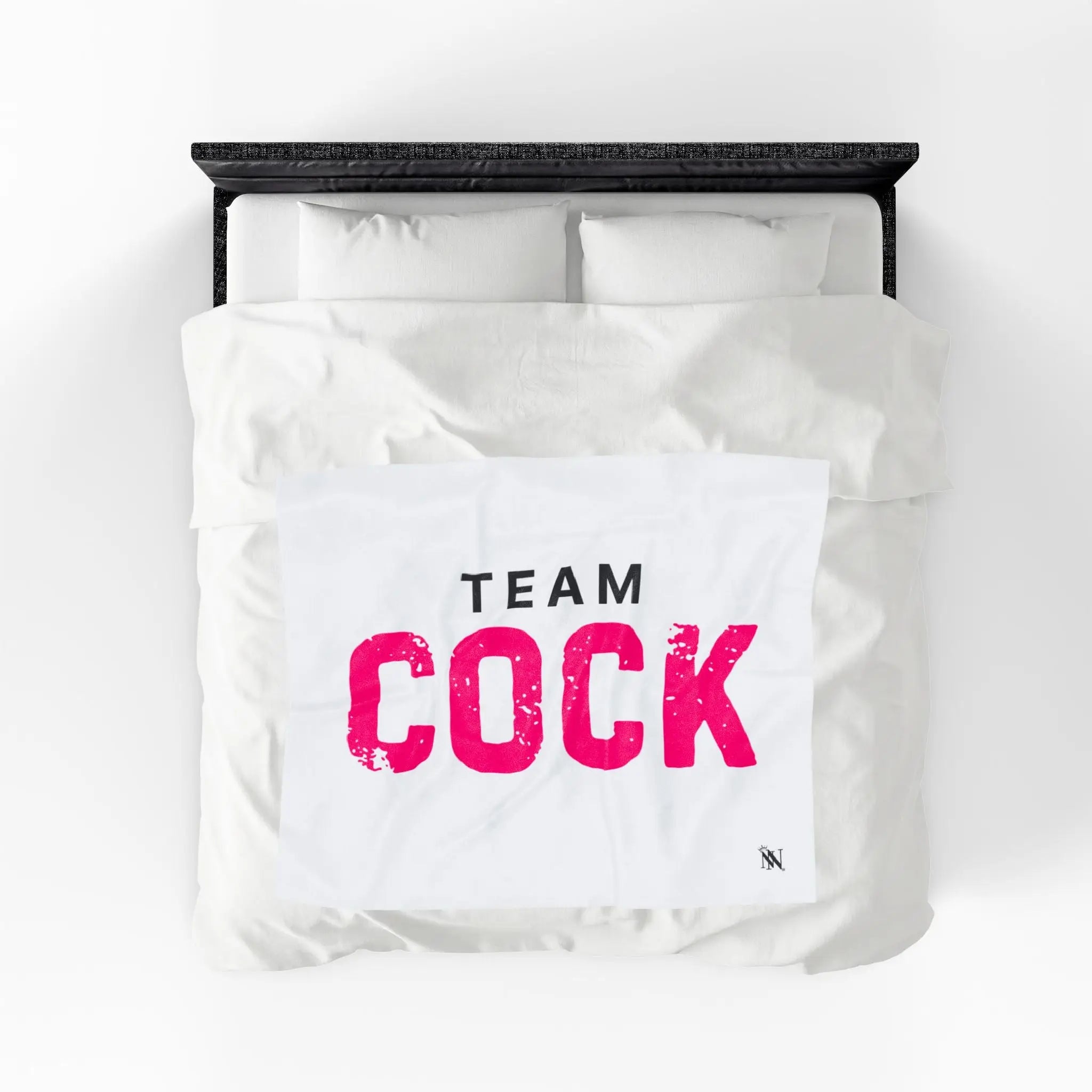 Team Cock | Mix & Match Soft Fun-Flirty Lovers’ Blankets
