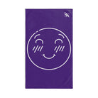 Yes Emoji Purple Cum Towel