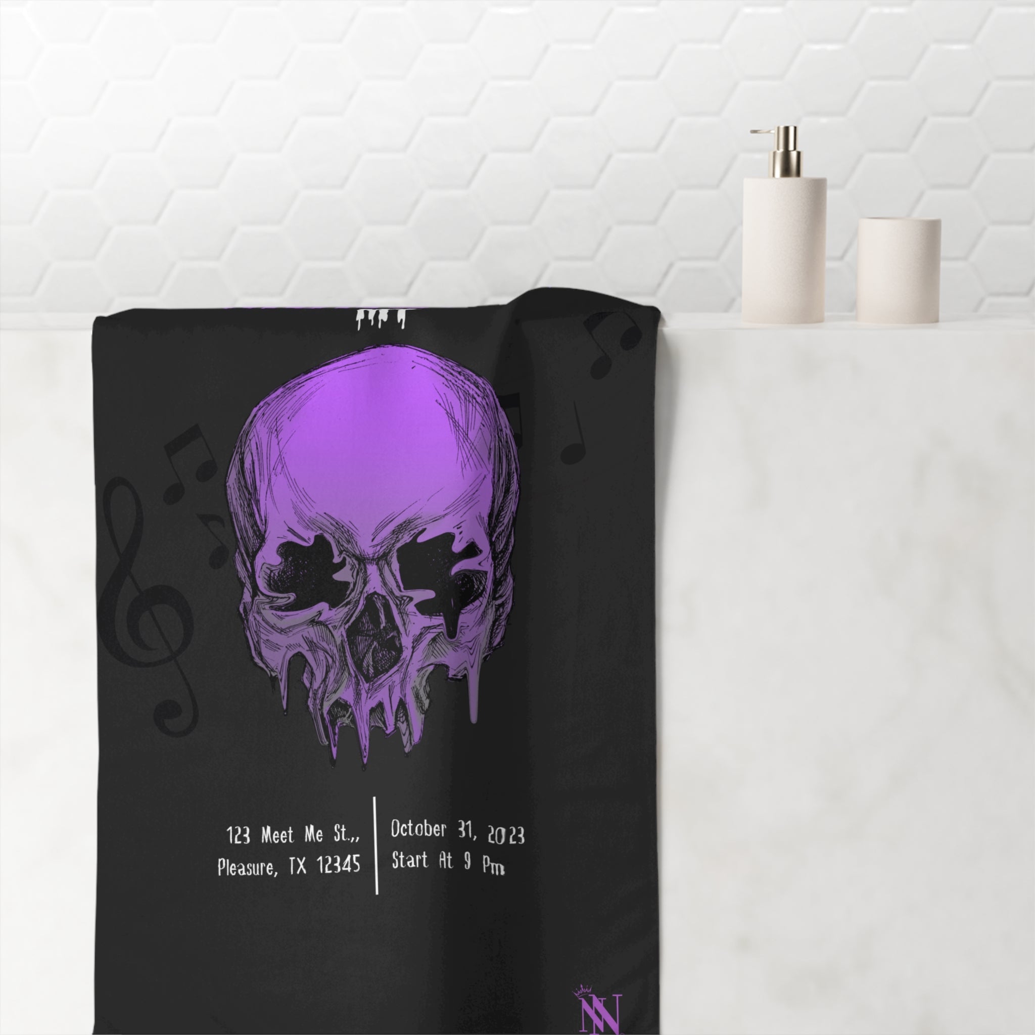 Meet My Monster | Mix & Match Naughty XL Fun-Flirty Lovers’ Towels